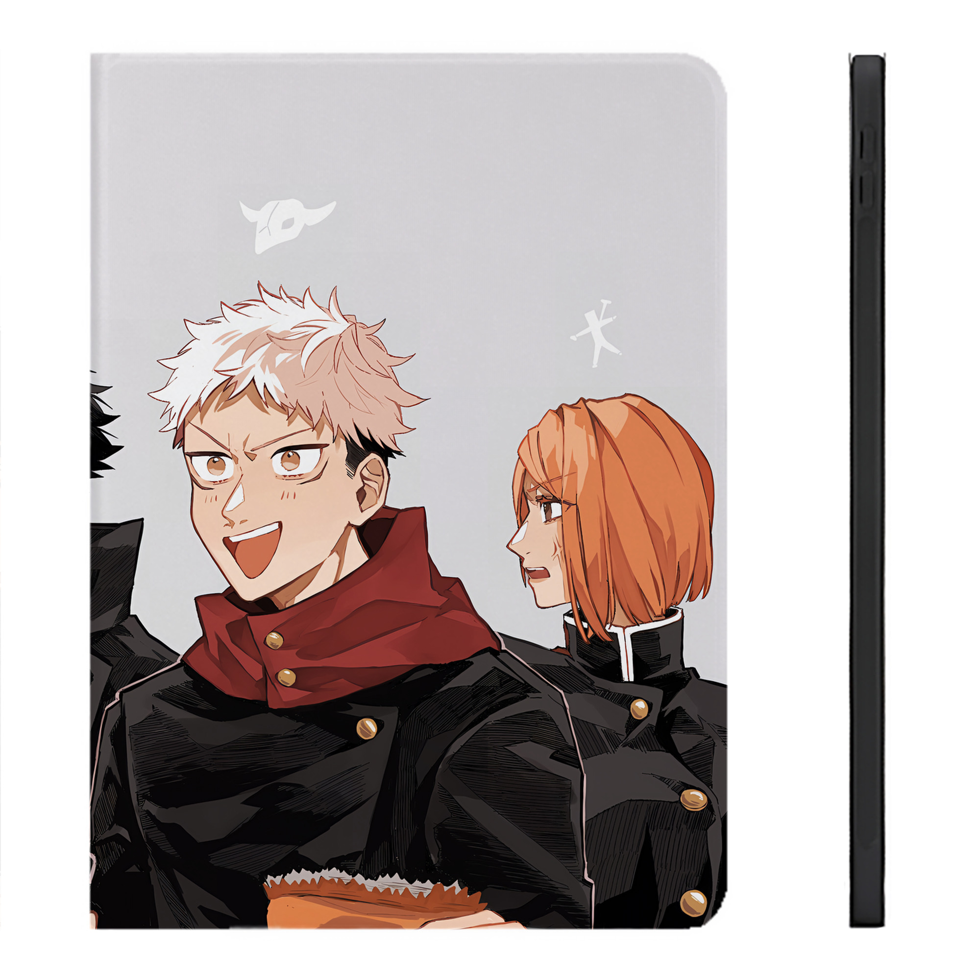 （画像用） 呪術廻戦 Jujutsu Kaisen IPadケース ペンホルダー付き ブックスタイルデザイン
